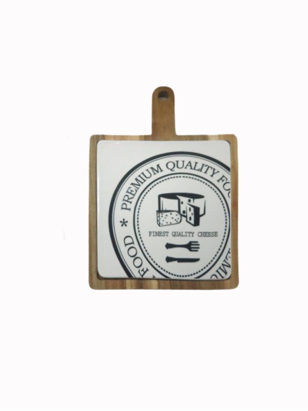 Red Vanilla Slice Paddle Cheese Serving Board