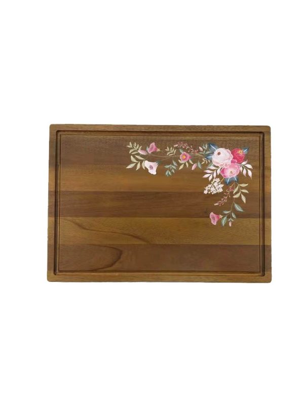 Inca Wood Print Cutting Board (M)
