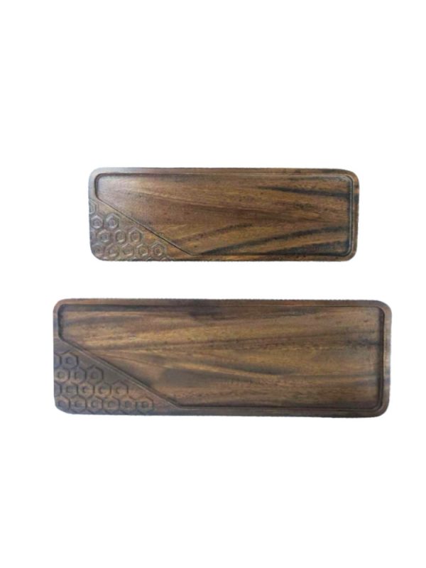 Inca Wood Carved Plate